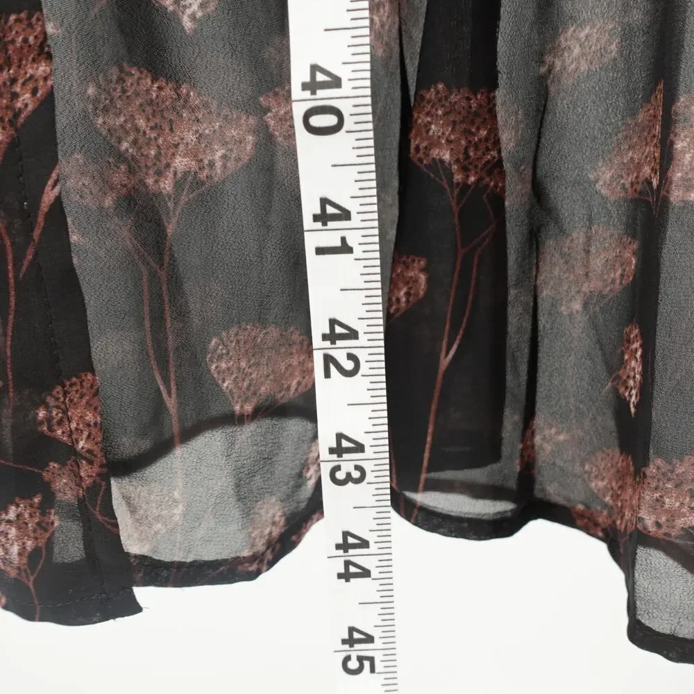 Disturbia Gothic Dress SZ 6 Judas Whimseygoth Gothcore Victorian Dark Floral - Picture 7 of 10